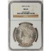 Image 1 : 1892-CC $1 Morgan Silver Dollar Coin NGC MS63