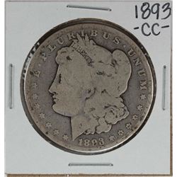 1893-CC $1 Morgan Silver Dollar Coin