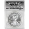 Image 1 : 2016 $1 American Silver Eagle Coin ANACS MS70 First Day of Issue