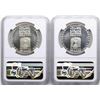 Image 2 : Lot of (2) 1973 Israel 10 Lirot Silver Coins NGC PF66 Ultra Cameo