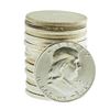 Image 1 : Roll of (20) Brilliant Uncirculated 1954 Franklin Half Dollar Coins