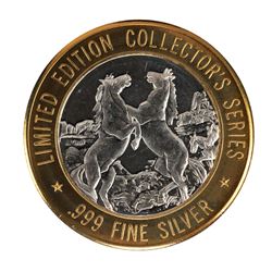 .999 Fine Silver Grand Casino $10 Limited Edition Collector's Series Gaming Token
