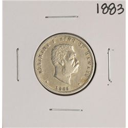 1883 Kingdom of Hawaii Quarter Dollar Coin