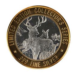 .999 Fine Silver Mystic Lake Casino $10 Limited Edition Gaming Token