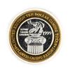 Image 1 : .999 Fine Silver Atlantis Casino & Resort Reno, NV $10 Limited Edition Gaming Token