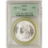 Image 1 : 1884-O $1 Morgan Silver Dollar Coin PCGS MS64 Old Green Holder