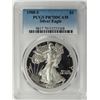 Image 1 : 1988-S $1 Proof American Silver Eagle Coin PCGS PR70DCAM
