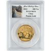 Image 1 : 2013 China 1/2 oz Gold Panda 200 Yuan Coin PCGS MS70