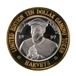 .999 Fine Silver Harveys Resort Lake Tahoe, Nevada $10 Limited Edition Gaming Token