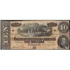 Image 1 : 1864 $10 Confederate States of America Note
