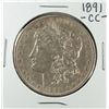 Image 1 : 1891-CC $1 Morgan Silver Dollar Coin