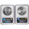 Image 2 : 1997-1998 $1 American Silver Eagle Coin Coins NGC MS69