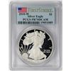 Image 1 : 2010-W $1 Proof American Silver Eagle Coin PCGS PR70DCAM First Strike