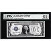 Image 1 : 1928B $1 Funnyback Silver Certificate Note Fr.1602 PMG Choice Uncirculated 64EPQ