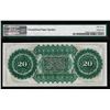 Image 2 : 1872 $20 State of South Carolina Revenue Bond Obsolete Note PMG Superb Gem Unc. 67EPQ