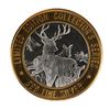 Image 1 : .999 Fine Silver Mystic Lake Casino $10 Limited Edition Gaming Token