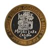 Image 2 : .999 Fine Silver Mystic Lake Casino $10 Limited Edition Gaming Token