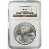 Image 1 : 2000 $1 American Silver Eagle Coin NGC MS69