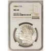 Image 1 : 1884-O $1 Morgan Silver Dollar Coin NGC MS64