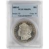 Image 1 : 1885-O $1 Morgan Silver Dollar Coin PCGS MS63 PL