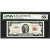 Image 1 : 1953C $2 Legal Tender Note Fr.1512 PMG Gem Uncirculated 66EPQ