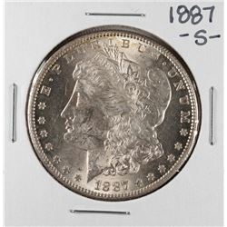 1887-S $1 Morgan Silver Dollar Coin