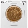 Image 1 : 1905-S $10 Liberty Head Eagle Gold Coin