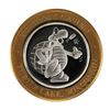 Image 1 : .999 Fine Silver St. Croix Casino Turtle Lake $10 Limited Edition Gaming Token