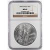 Image 1 : 2002 $1 American Silver Eagle Coin NGC MS69