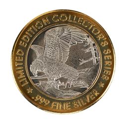 .999 Fine Silver Grand Casino $10 Limited Edition Collector's Series Gaming Token