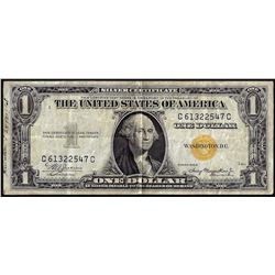 1935A $1 North Africa WWII Emergency Issue Silver Certificate Note