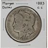 Image 1 : 1883-CC $1 Morgan Silver Dollar Coin