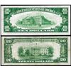 Image 2 : Set of 1929 $10/$20 Saint Paul, MN CH# 203 National Currency Notes