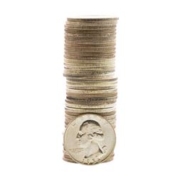 Roll of (40) Brilliant Uncirculated 1956-P Washington Quarter Coins
