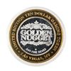 Image 2 : .999 Silver Golden Nugget Las Vegas, Nevada $10 Casino Limited Edition Gaming Token
