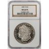 Image 1 : 1881-S $1 Morgan Silver Dollar Coin NGC MS64 PL
