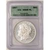 Image 1 : 1887 $1 Morgan Silver Dollar Coin ICG MS65PL