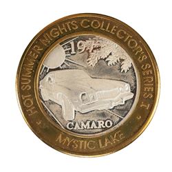.999 Fine Silver Mystic Lake Casino $10 Limited Edition Gaming Token