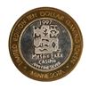 Image 2 : .999 Fine Silver Mystic Lake Casino $10 Limited Edition Gaming Token