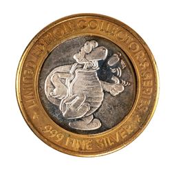 .999 Fine Silver St. Croix Casino $10 Limited Edition Gaming Token