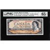 Image 1 : 1954 $50 Bank of Canada Note BC-42b PMG Gem Uncirculated 65EPQ