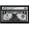 Image 1 : 1899 $1 Black Eagle Silver Certificate Note Fr.235 PMG Gem Uncirculated 65EPQ
