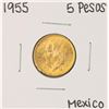 Image 1 : 1955 Mexico 5 Pesos Gold Coin