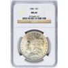 Image 1 : 1882 $1 Morgan Silver Dollar Coin NGC MS64