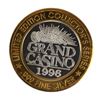 Image 2 : .999 Fine Silver Grand Casino $10 Limited Edition Collector's Series Gaming Token