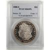 Image 1 : 1880-S $1 Morgan Silver Dollar Coin PCGS MS63 PL