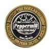 Image 1 : .999 Fine Silver Peppermill Reno, Nevada $10 Limited Edition Gaming Token