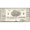 Image 1 : 1864 $1 State of Louisiana Obsolete Note