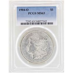 1904-O $1 Morgan Silver Dollar Coin PCGS MS63