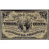 Image 1 : March 3, 1863 3 Cents 3rd Issue Fractional Currency Note